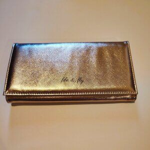 Miamica File and fly croc travel organizer Rose Gold Clutch Passports Documents